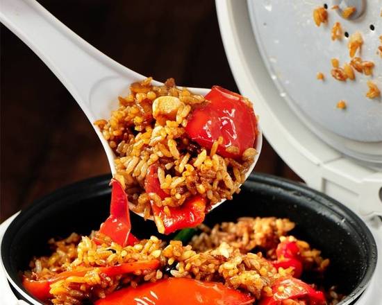 Steamed Rice with Gravy 肉汁拌饭